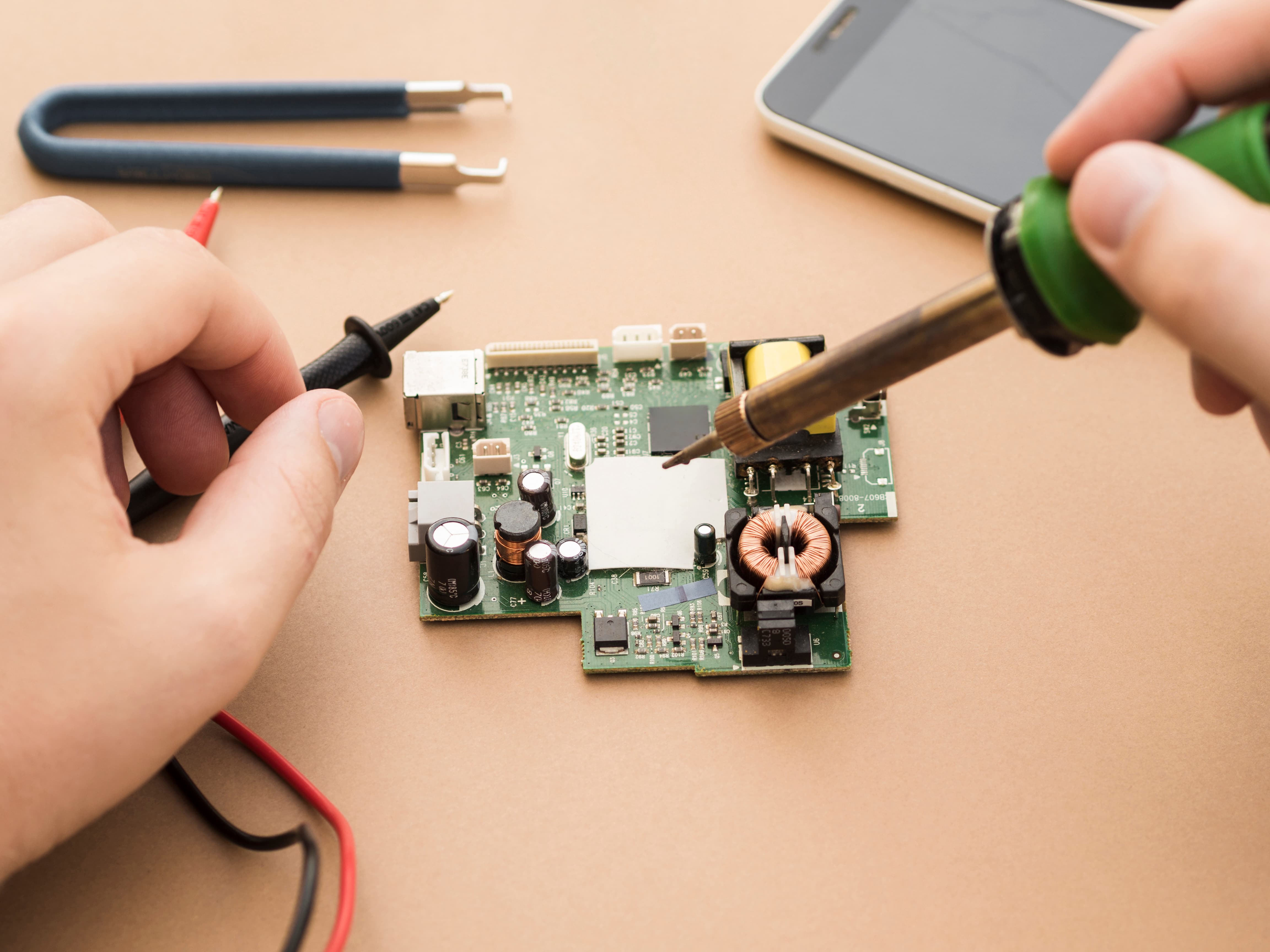 Alica Electronics Testing Setup